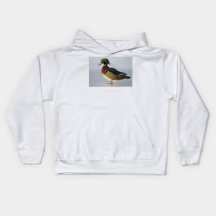 Duck du jour - Wood Duck Kids Hoodie